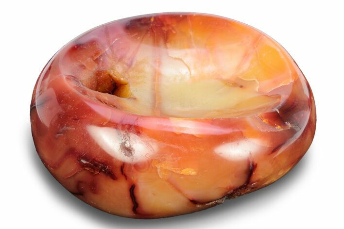 Gorgeous Carnelian Agate Dish - Madagascar #244544
